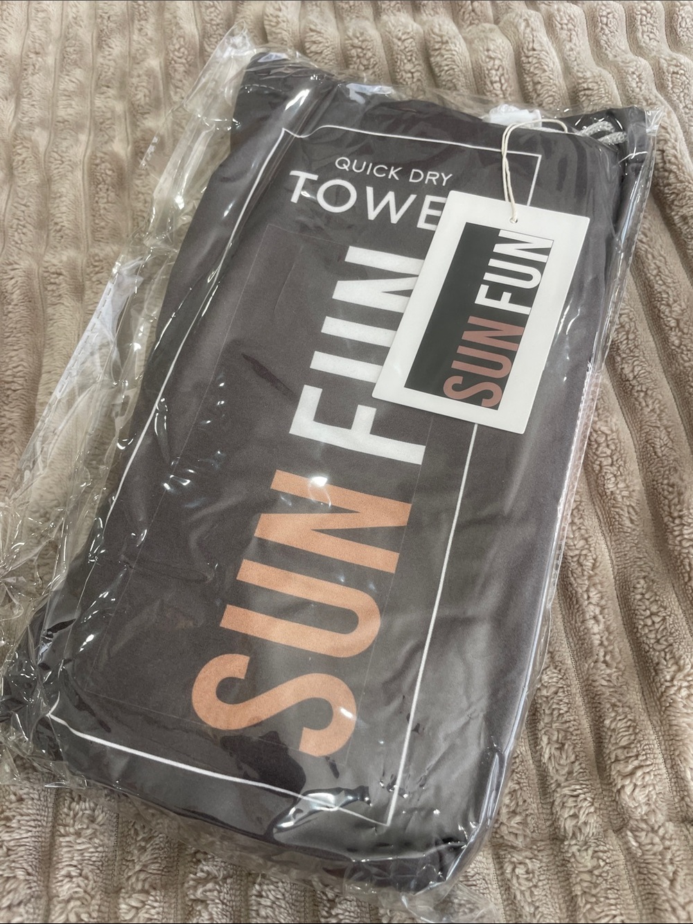 Sun Fun Quick Dry Beach Towel